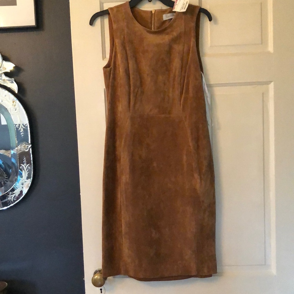 Gorgeous real suede dress!